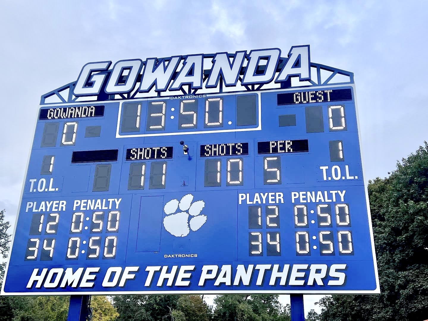 Gowanda installs new scoreboard in time for News, Sports, Jobs Observer Today